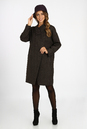 Женское пальто из текстиля с воротником 3000721-2
