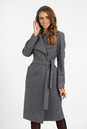 Женское пальто из текстиля с воротником 3000730