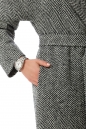 Женское пальто из текстиля с воротником 3000749-3