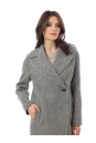 Женское пальто из текстиля с воротником 3000751-3