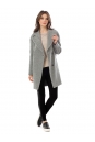 Женское пальто из текстиля с воротником 3000751-6
