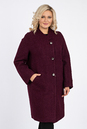 Женское пальто из текстиля с воротником 3000777