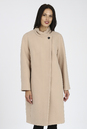Женское пальто из текстиля с воротником 3000780