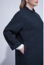 Женское пальто из текстиля с воротником 3000788-6