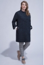 Женское пальто из текстиля с воротником 3000788-7