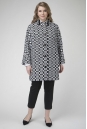 Женское пальто из текстиля с воротником 1001002-2
