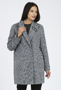 Женское пальто из текстиля с воротником 3000797