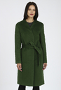 Женское пальто из текстиля без воротника 3000808