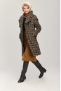 Женское пальто из текстиля с воротником 3000885-2