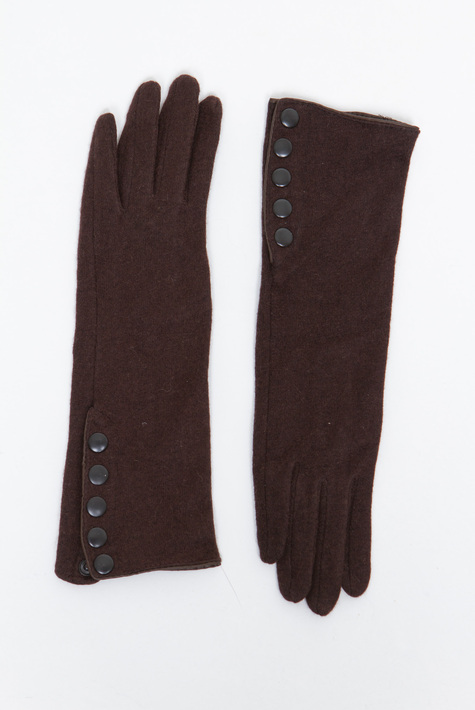 Перчатки женские из текстиля 0100165