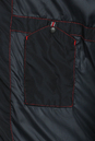 Пуховик мужской из текстиля с капюшоном, отделка чернобурка 3800349-3