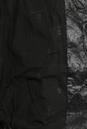 Пуховик женский из эко-кожи с капюшоном, отделка чернобурка 3700046-3