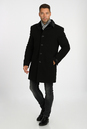 Мужское пальто из текстиля с воротником, отделка искусственный мех 3000760-2